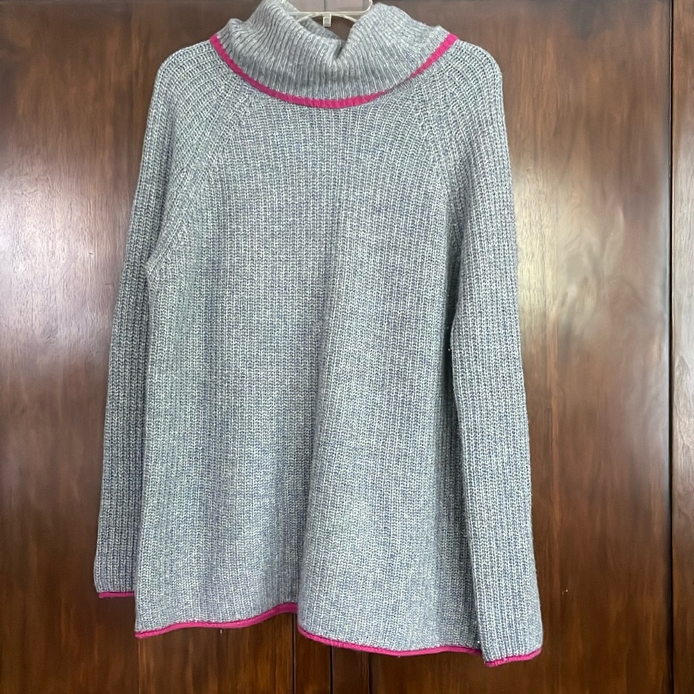 Cashmere Blend Turtleneck Sweater